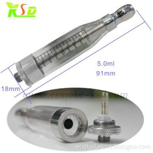 2013 KSD replaceable coil atomizer poptank clearomizer